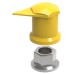 Dustite Long Reach Wheel Indicator - Yellow (32mm)